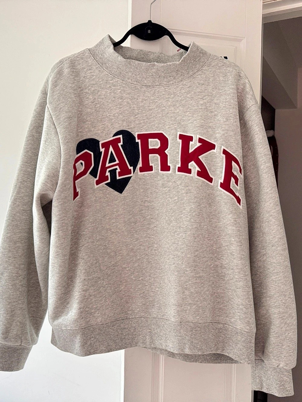Parke OG Varsity Mockneck (Valentines day limited edition) - Classic Grey + Deni